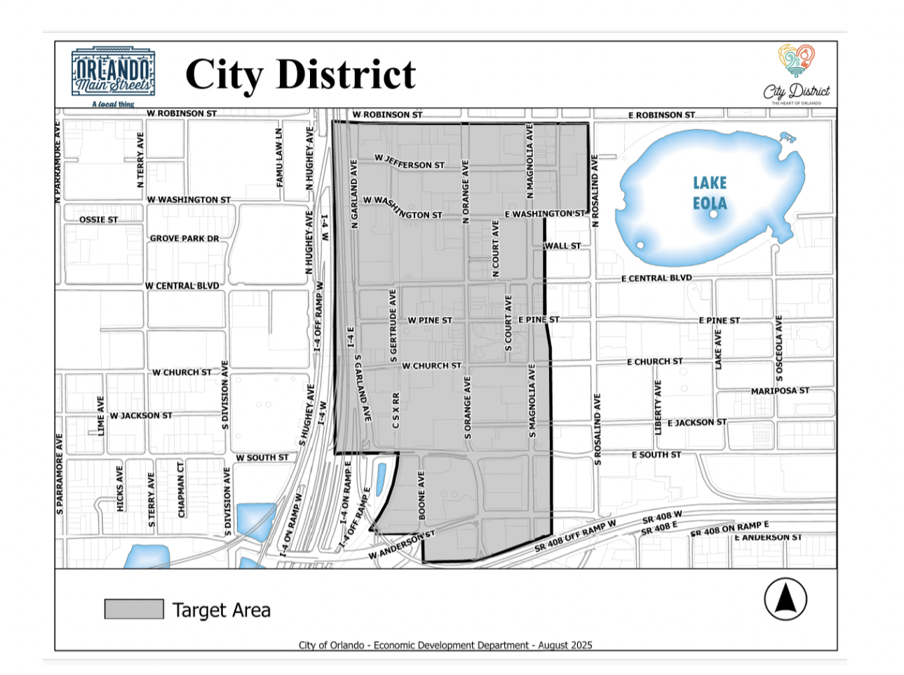 City District map